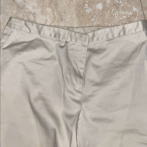 Ann Taylor Straight Leg Khaki Pants - Picture 1 of 3